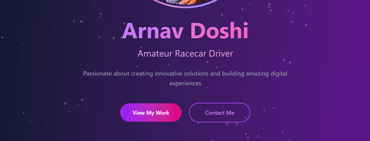 Personal Portfolio Website